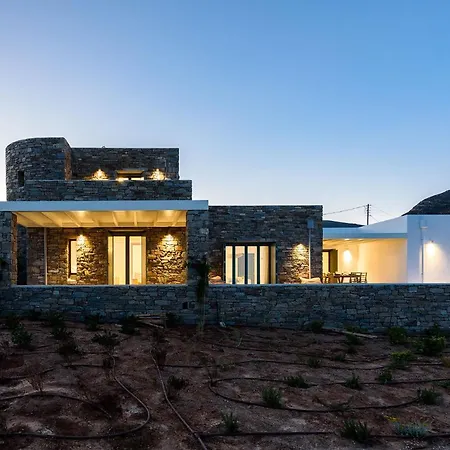 Complex White And Rocks 빌라 Páros